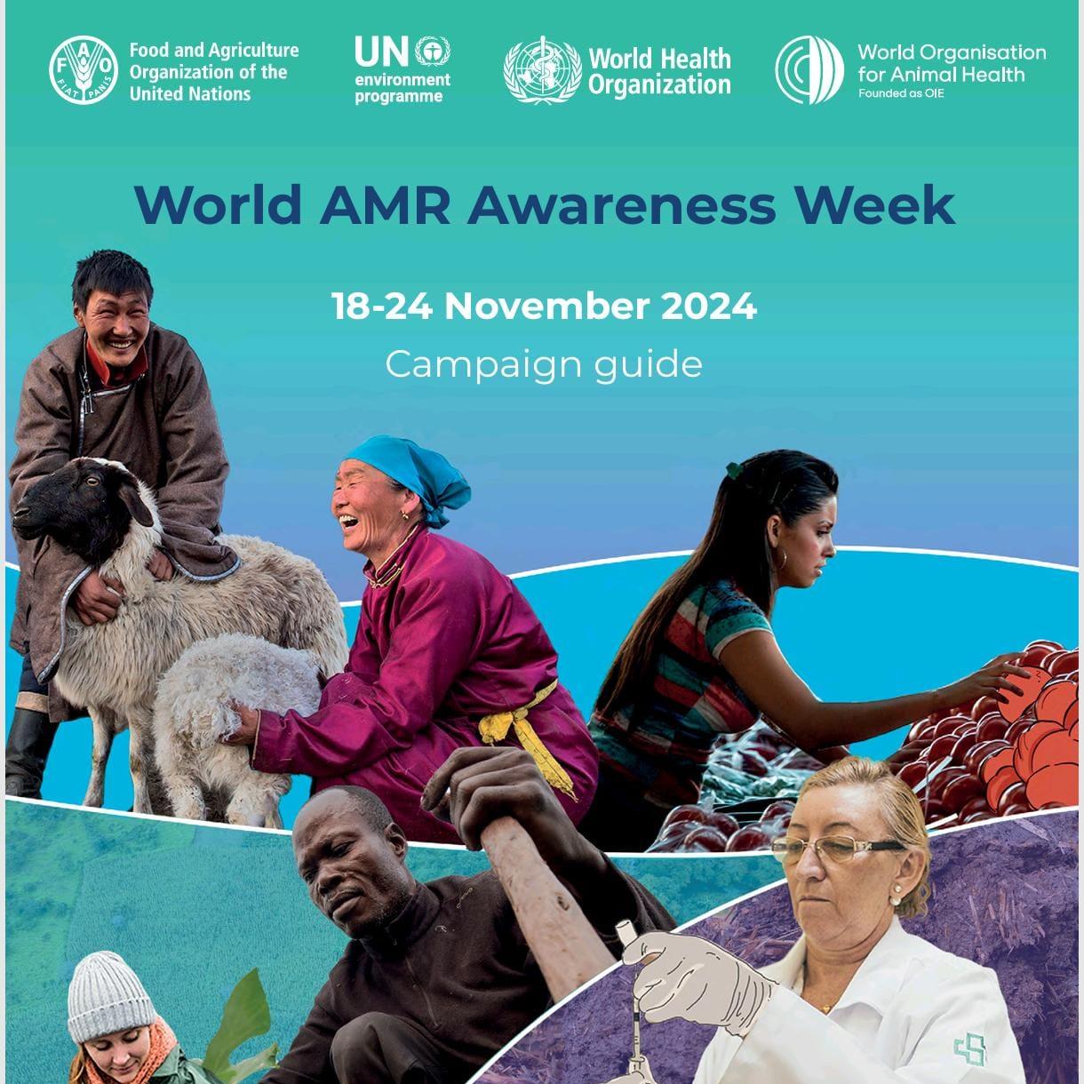 AMR (antimicrobico resistenza) – 18/24 novembre 2024 settimana mondiale sull’uso consapevole dell’antibiotico